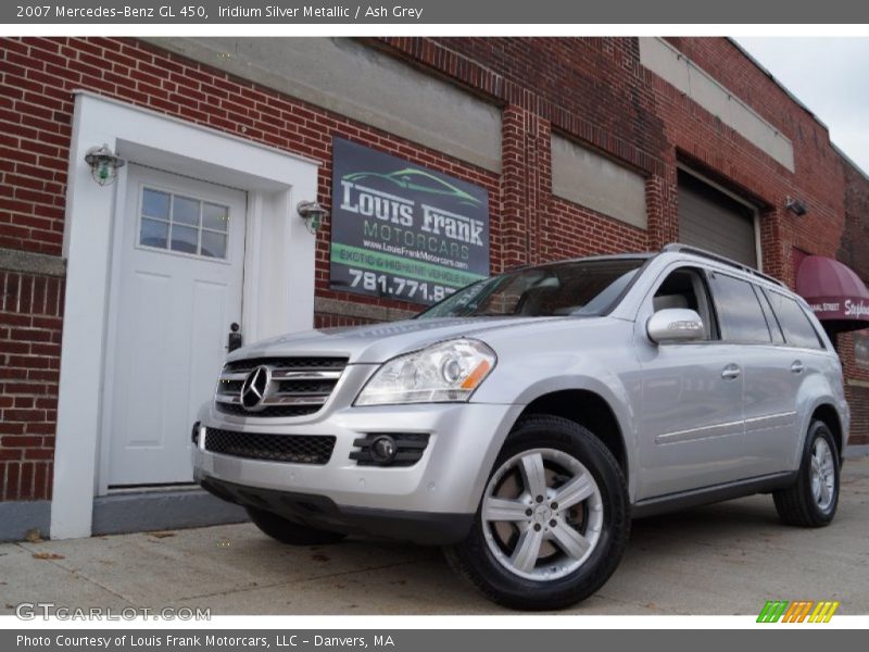 Iridium Silver Metallic / Ash Grey 2007 Mercedes-Benz GL 450