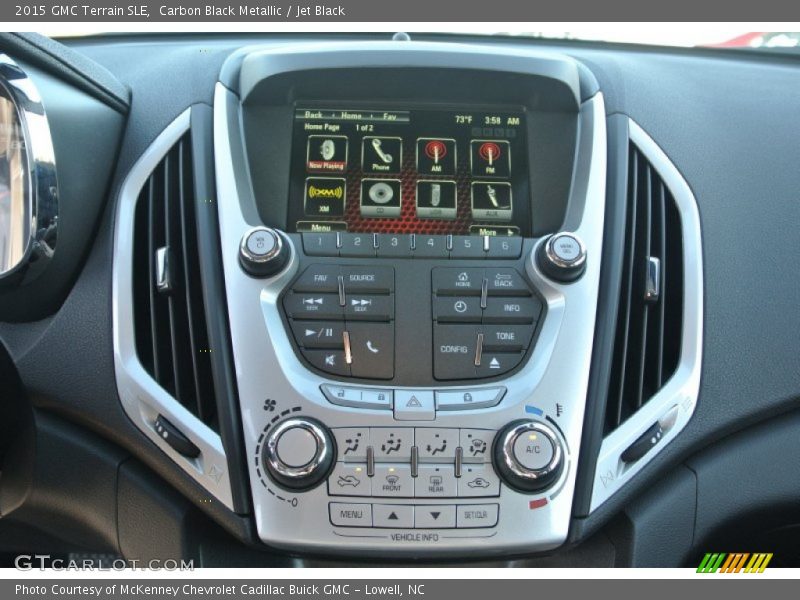 Carbon Black Metallic / Jet Black 2015 GMC Terrain SLE