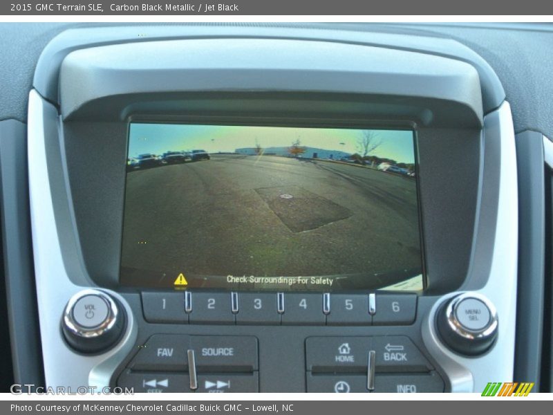 Carbon Black Metallic / Jet Black 2015 GMC Terrain SLE