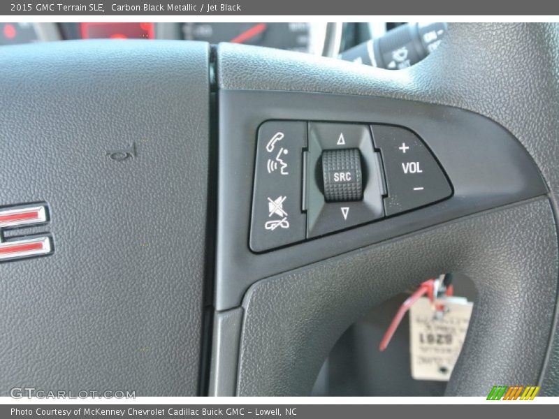 Carbon Black Metallic / Jet Black 2015 GMC Terrain SLE