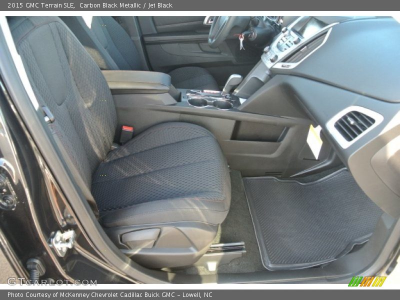 Carbon Black Metallic / Jet Black 2015 GMC Terrain SLE