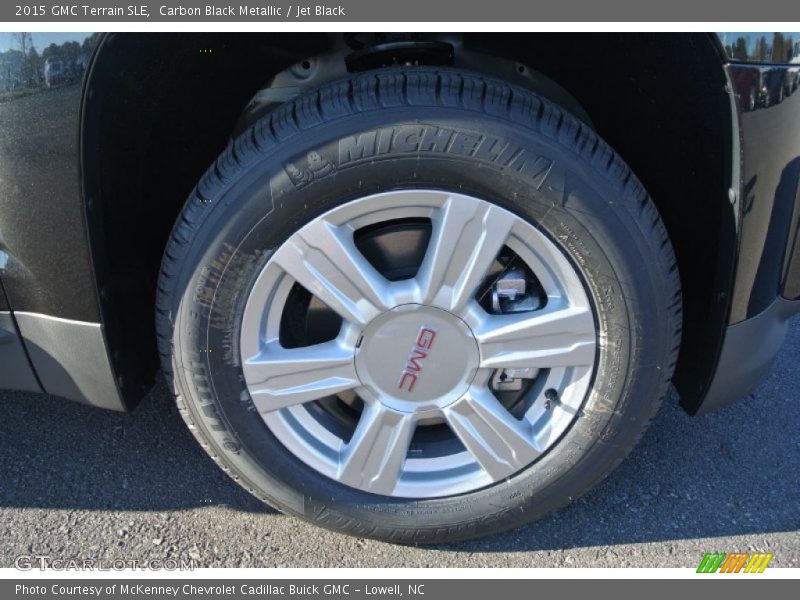Carbon Black Metallic / Jet Black 2015 GMC Terrain SLE