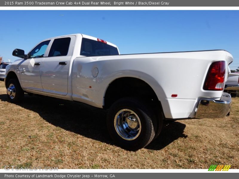  2015 3500 Tradesman Crew Cab 4x4 Dual Rear Wheel Bright White