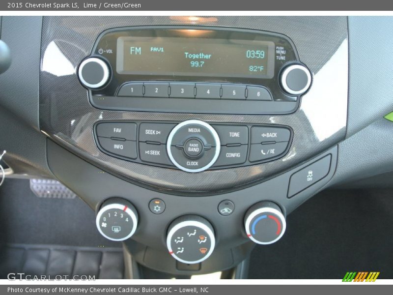 Controls of 2015 Spark LS