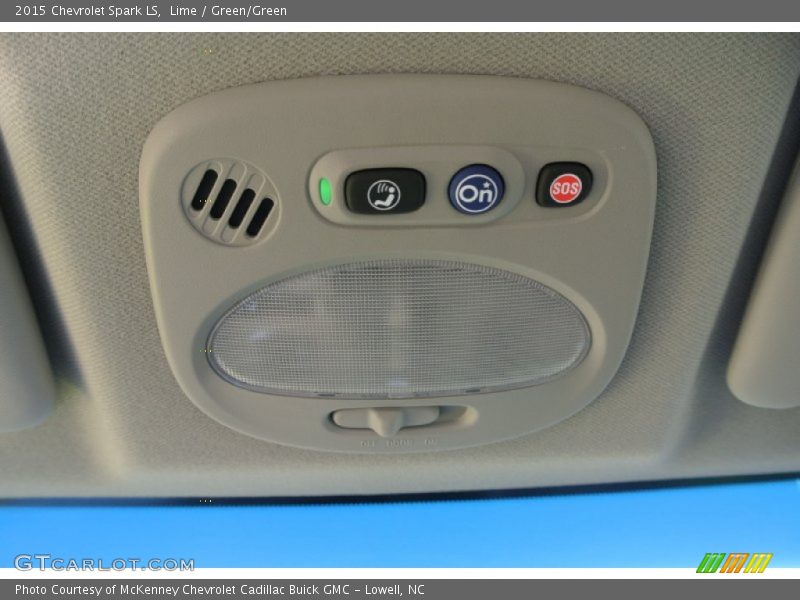 Lime / Green/Green 2015 Chevrolet Spark LS