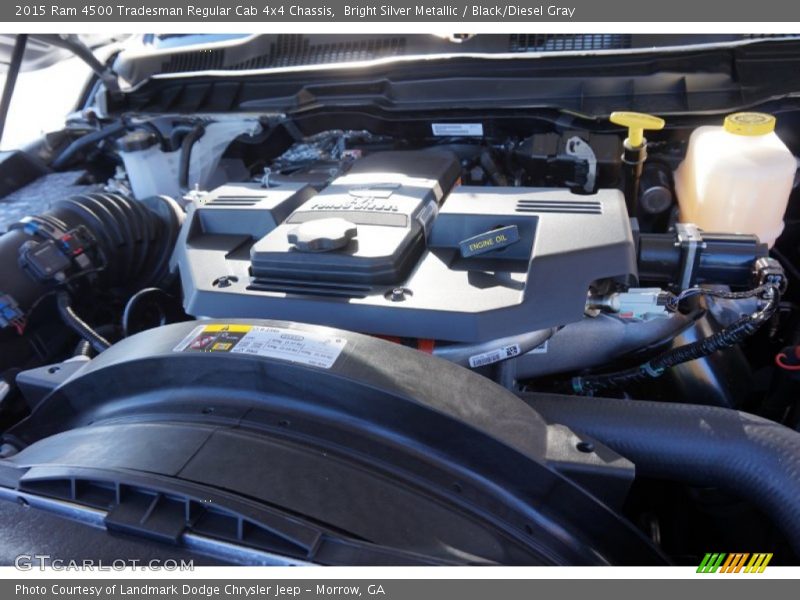  2015 4500 Tradesman Regular Cab 4x4 Chassis Engine - 6.7 Liter OHV 24-Valve Cummins Turbo-Diesel Inline 6 Cylinder