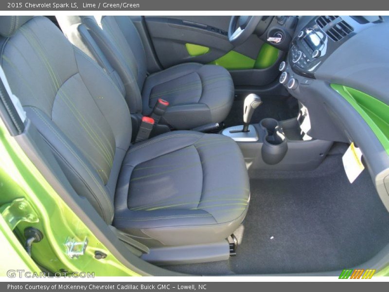 Lime / Green/Green 2015 Chevrolet Spark LS