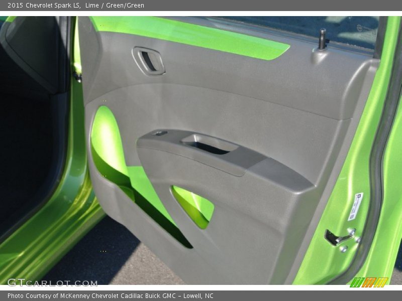 Lime / Green/Green 2015 Chevrolet Spark LS
