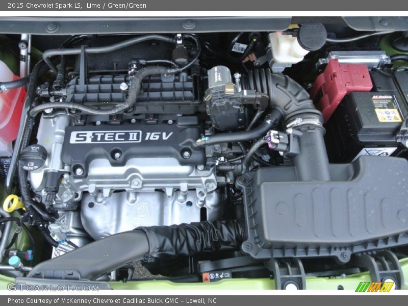  2015 Spark LS Engine - 1.2 Liter DOHC 16-Valve VVT ECOTEC 4 Cylinder