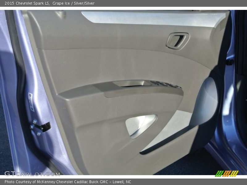 Grape Ice / Silver/Silver 2015 Chevrolet Spark LS