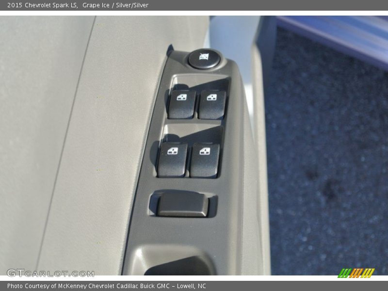 Grape Ice / Silver/Silver 2015 Chevrolet Spark LS
