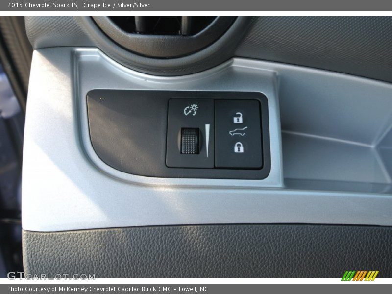 Grape Ice / Silver/Silver 2015 Chevrolet Spark LS