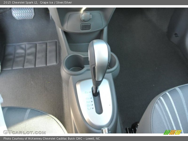 Grape Ice / Silver/Silver 2015 Chevrolet Spark LS