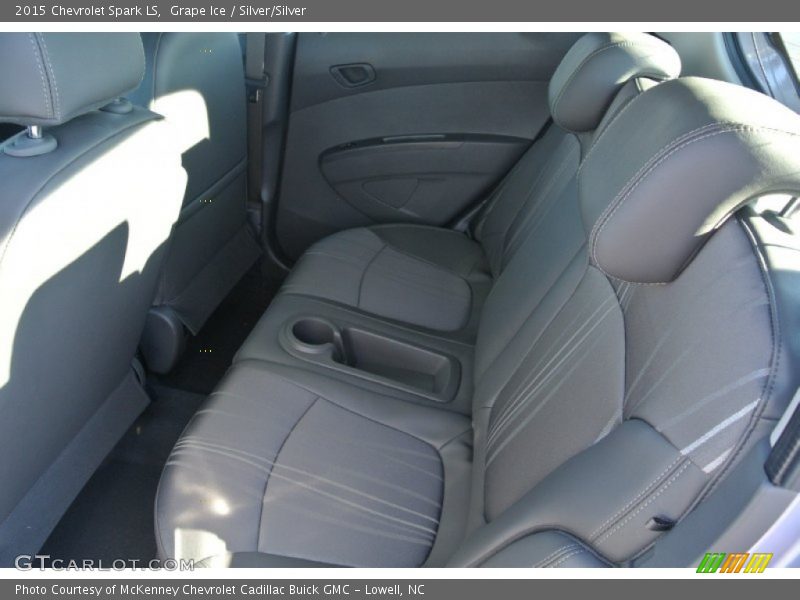 Grape Ice / Silver/Silver 2015 Chevrolet Spark LS