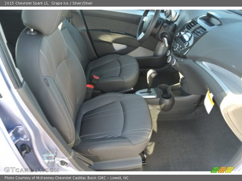 Grape Ice / Silver/Silver 2015 Chevrolet Spark LS