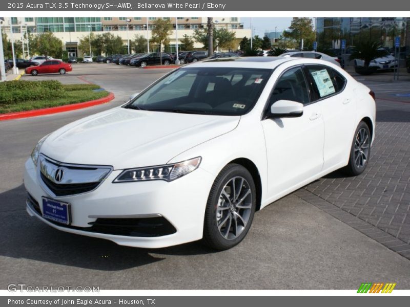 Bellanova White Pearl / Ebony 2015 Acura TLX 3.5 Technology SH-AWD