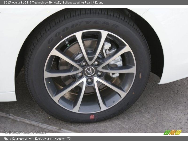 Bellanova White Pearl / Ebony 2015 Acura TLX 3.5 Technology SH-AWD