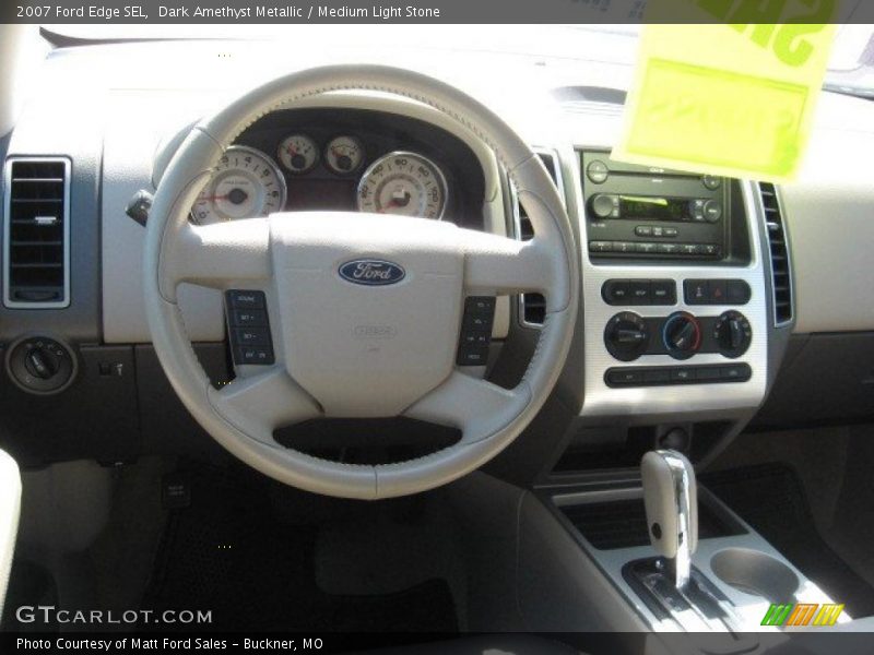 Dark Amethyst Metallic / Medium Light Stone 2007 Ford Edge SEL