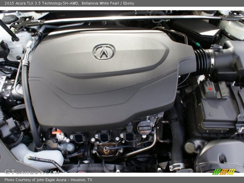 Bellanova White Pearl / Ebony 2015 Acura TLX 3.5 Technology SH-AWD
