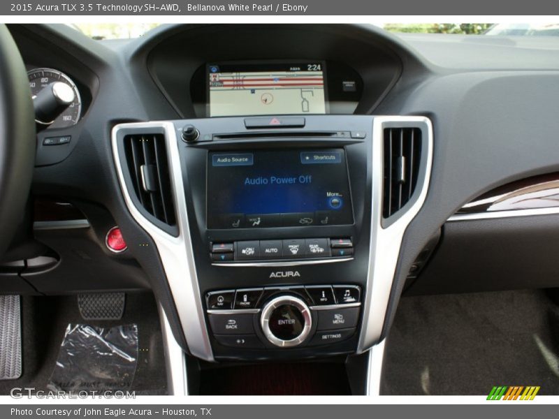 Bellanova White Pearl / Ebony 2015 Acura TLX 3.5 Technology SH-AWD