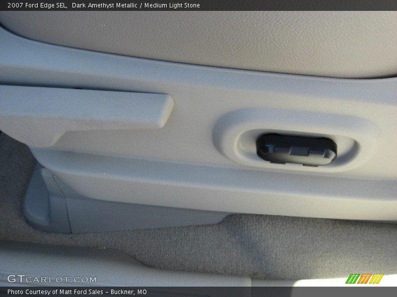 Dark Amethyst Metallic / Medium Light Stone 2007 Ford Edge SEL