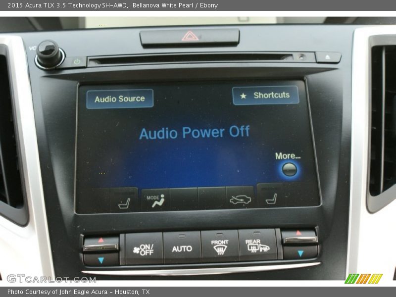Bellanova White Pearl / Ebony 2015 Acura TLX 3.5 Technology SH-AWD