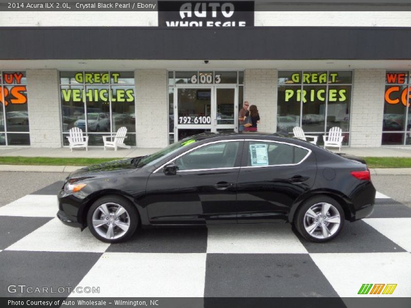 Crystal Black Pearl / Ebony 2014 Acura ILX 2.0L