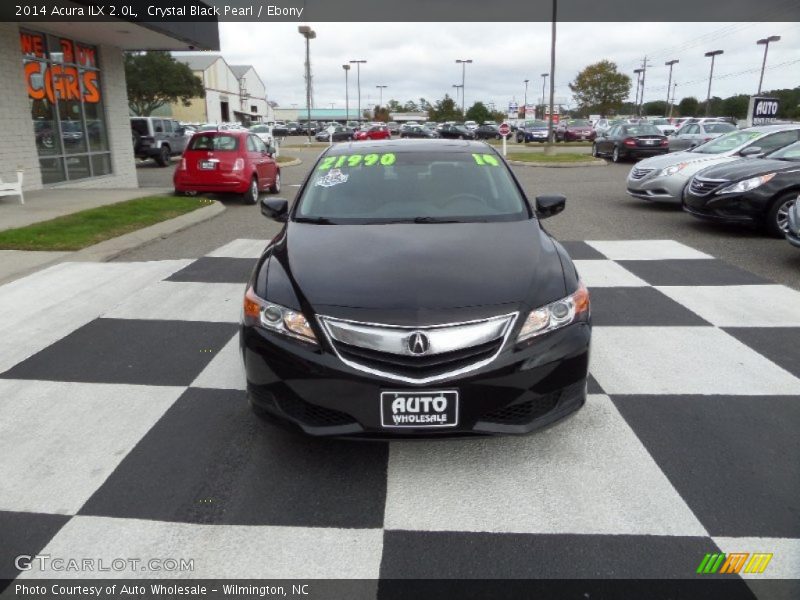 Crystal Black Pearl / Ebony 2014 Acura ILX 2.0L