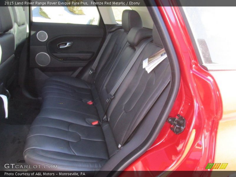 Rear Seat of 2015 Range Rover Evoque Pure Plus