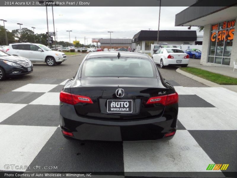 Crystal Black Pearl / Ebony 2014 Acura ILX 2.0L