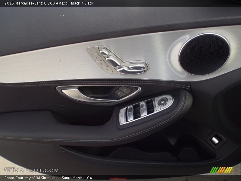 Black / Black 2015 Mercedes-Benz C 300 4Matic