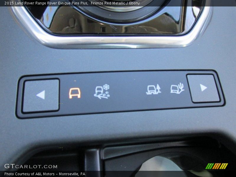 Controls of 2015 Range Rover Evoque Pure Plus