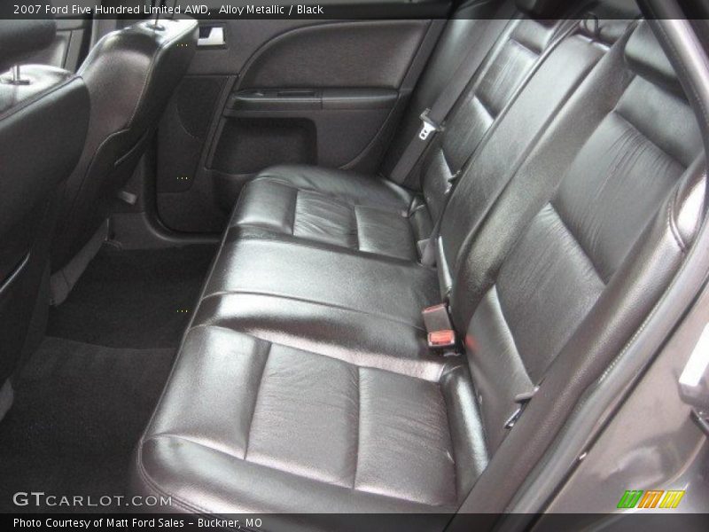 Alloy Metallic / Black 2007 Ford Five Hundred Limited AWD