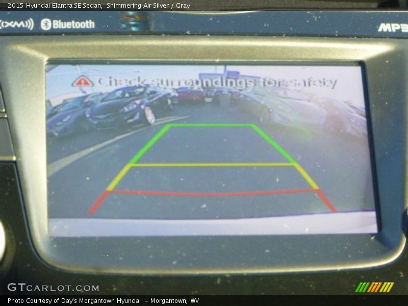 Shimmering Air Silver / Gray 2015 Hyundai Elantra SE Sedan