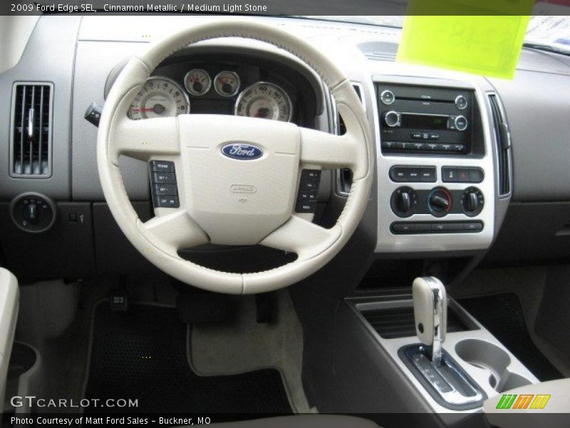 Cinnamon Metallic / Medium Light Stone 2009 Ford Edge SEL