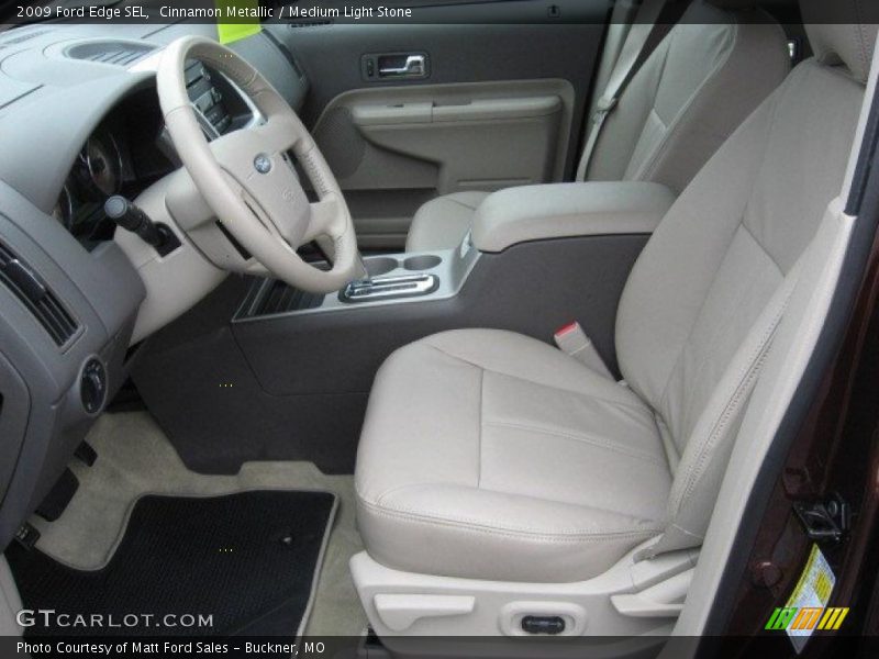 Cinnamon Metallic / Medium Light Stone 2009 Ford Edge SEL