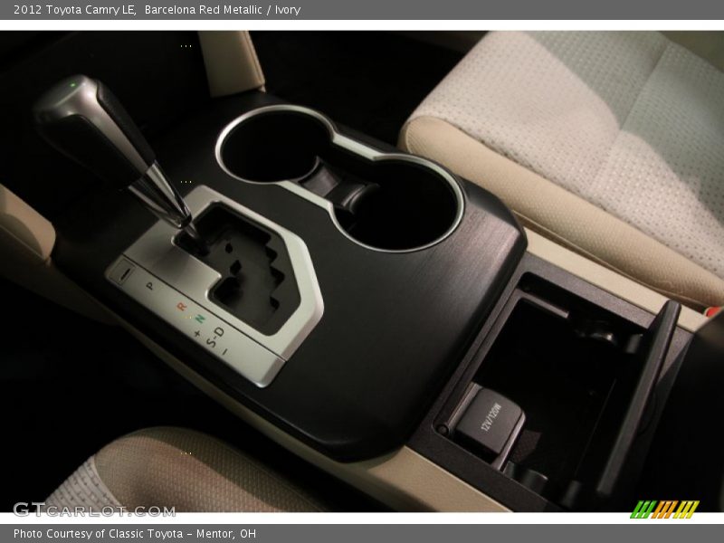 Barcelona Red Metallic / Ivory 2012 Toyota Camry LE