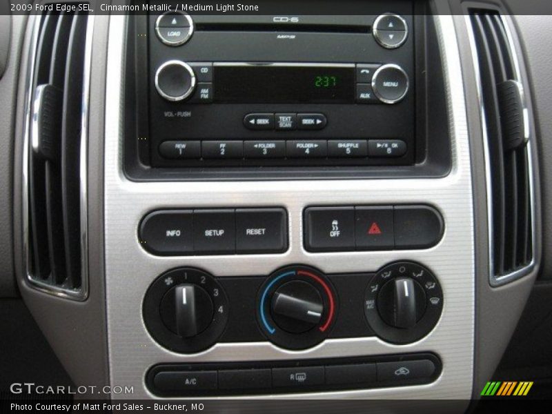 Cinnamon Metallic / Medium Light Stone 2009 Ford Edge SEL