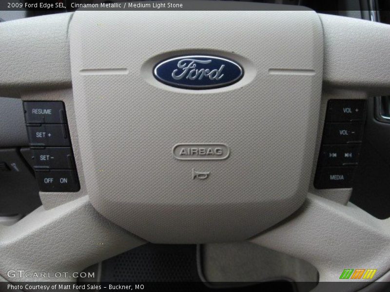 Cinnamon Metallic / Medium Light Stone 2009 Ford Edge SEL