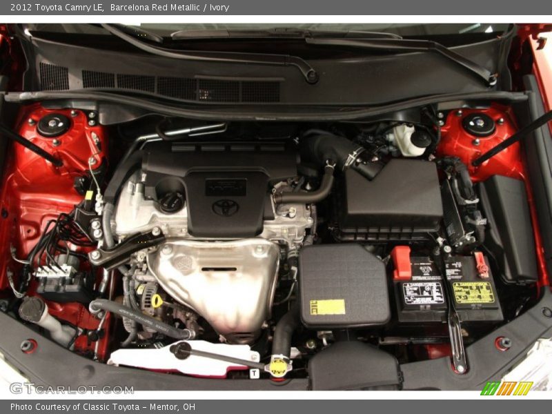 Barcelona Red Metallic / Ivory 2012 Toyota Camry LE