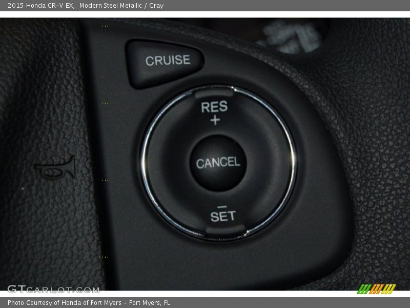 Modern Steel Metallic / Gray 2015 Honda CR-V EX