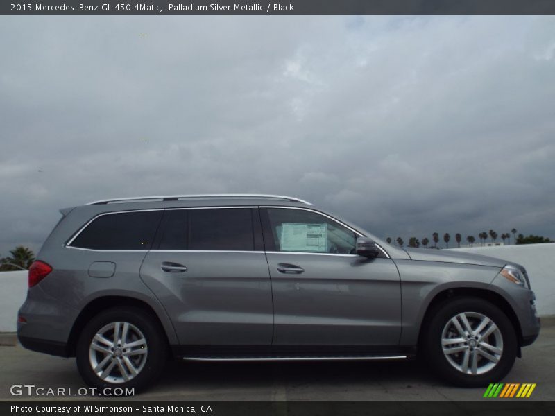 Palladium Silver Metallic / Black 2015 Mercedes-Benz GL 450 4Matic