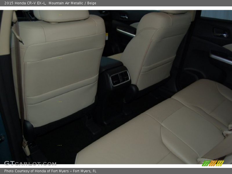 Mountain Air Metallic / Beige 2015 Honda CR-V EX-L
