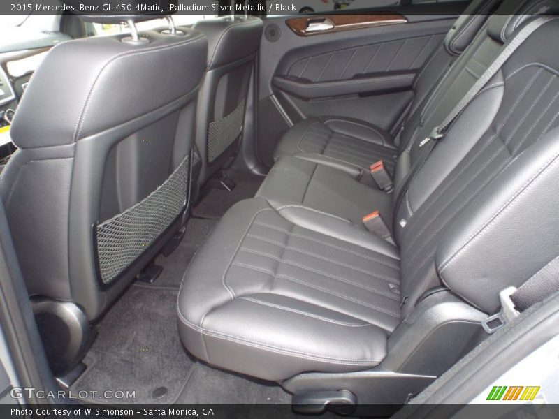 Palladium Silver Metallic / Black 2015 Mercedes-Benz GL 450 4Matic