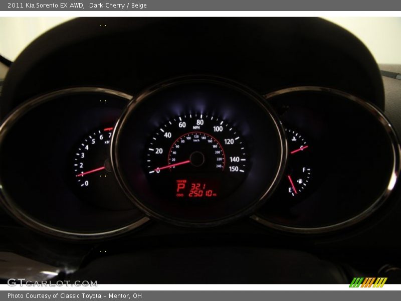  2011 Sorento EX AWD EX AWD Gauges