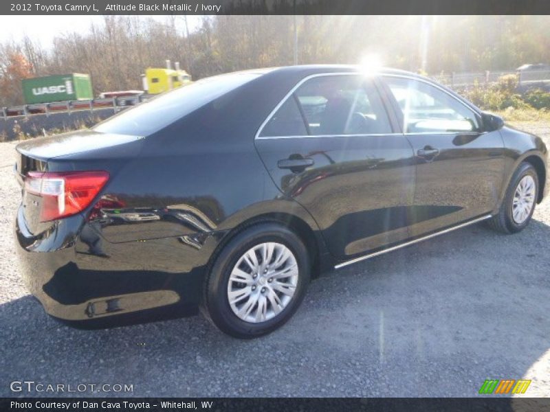 Attitude Black Metallic / Ivory 2012 Toyota Camry L