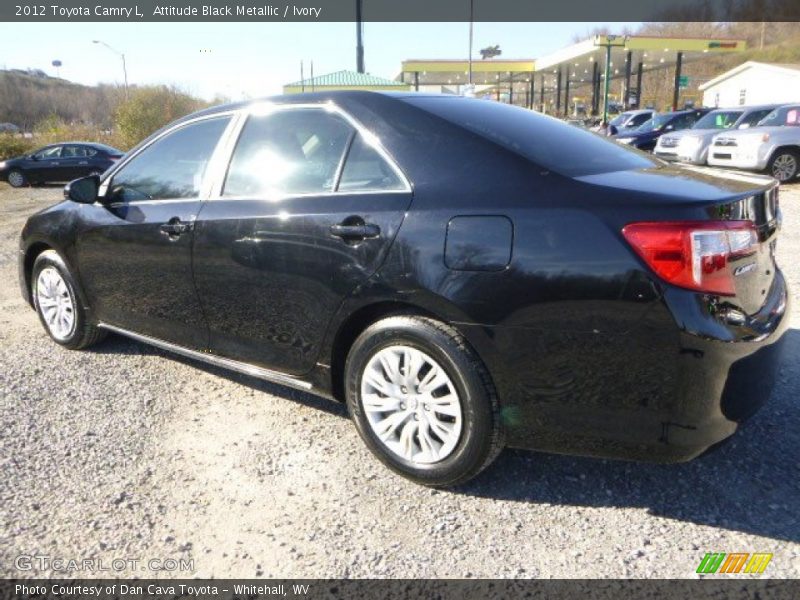 Attitude Black Metallic / Ivory 2012 Toyota Camry L