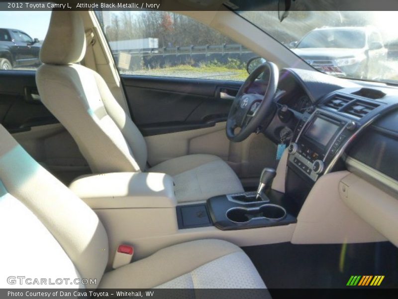 Attitude Black Metallic / Ivory 2012 Toyota Camry L