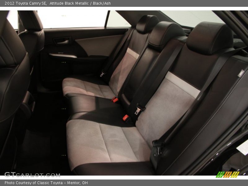 Attitude Black Metallic / Black/Ash 2012 Toyota Camry SE