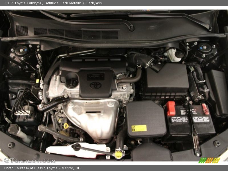 Attitude Black Metallic / Black/Ash 2012 Toyota Camry SE